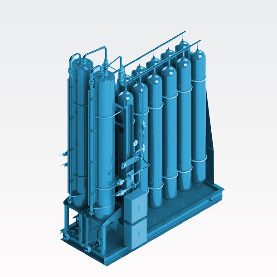 Schwerll Industrial Fluid Power Equipment - Standard Piston Type Accumulator System